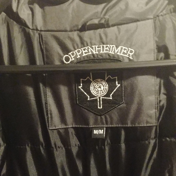 NWT MENS Medium sized  Dark Green Oppenheimer winter parka. - Picture 4 of 6